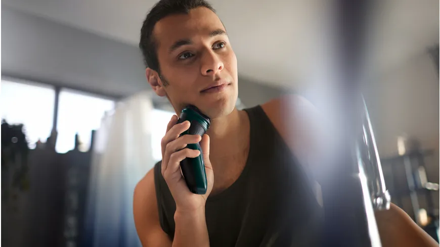 PHILIPS Rasierer Shaving 3 Heads X3002/00 dunkles Waldgrün
