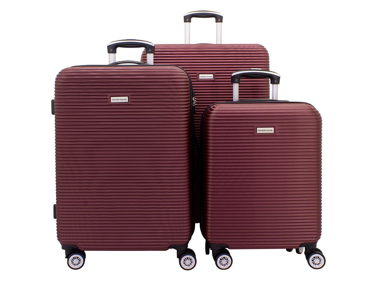 Crosstravel Richmond 3-teiliges Trolley-Set