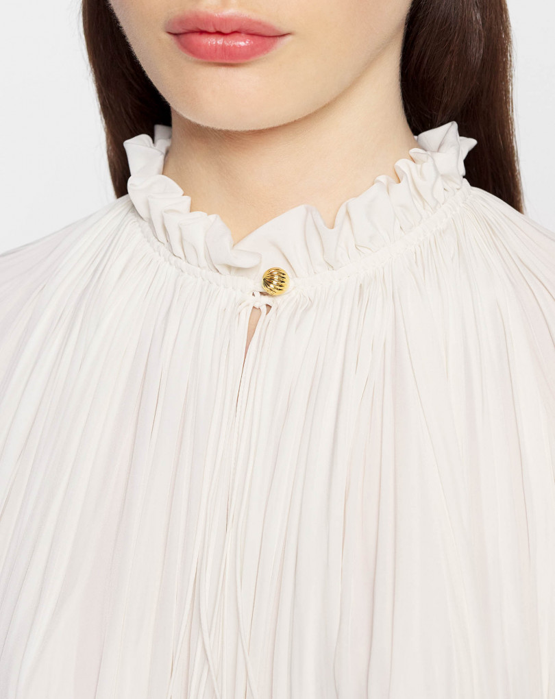 ROBE COURTE EN CHARMEUSE