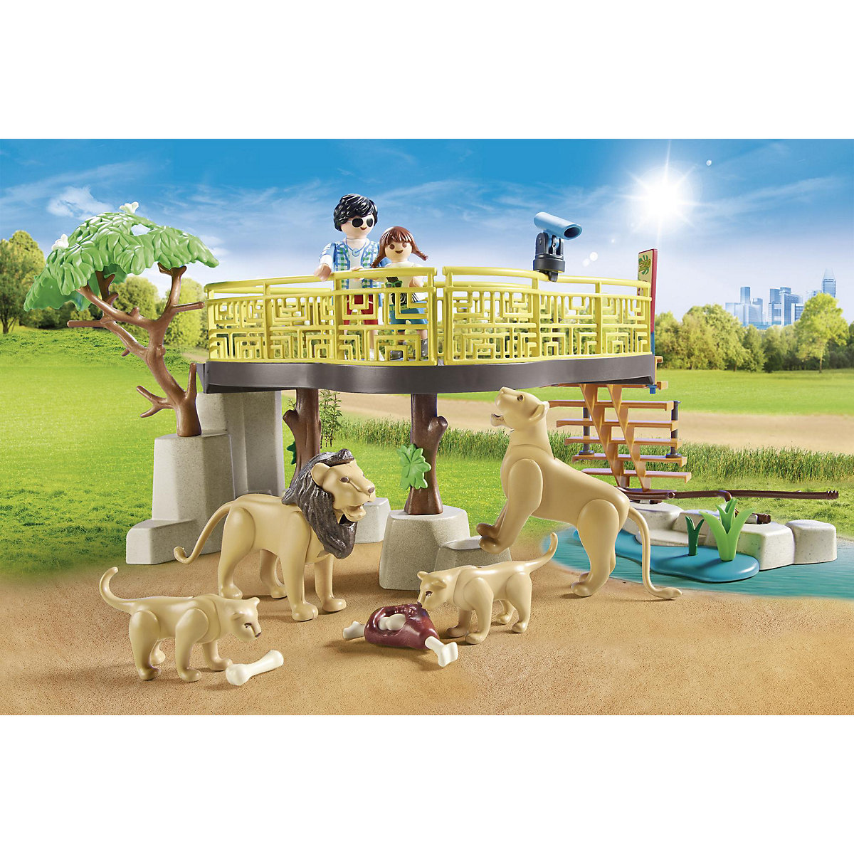 PLAYMOBIL® 71192 Löwen im Freigehege