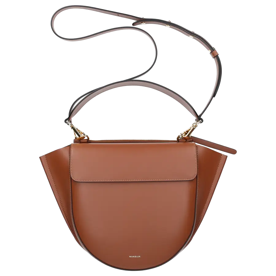 Wandler - Handtasche HORTENSIA MEDIUM Kalbseder - braun