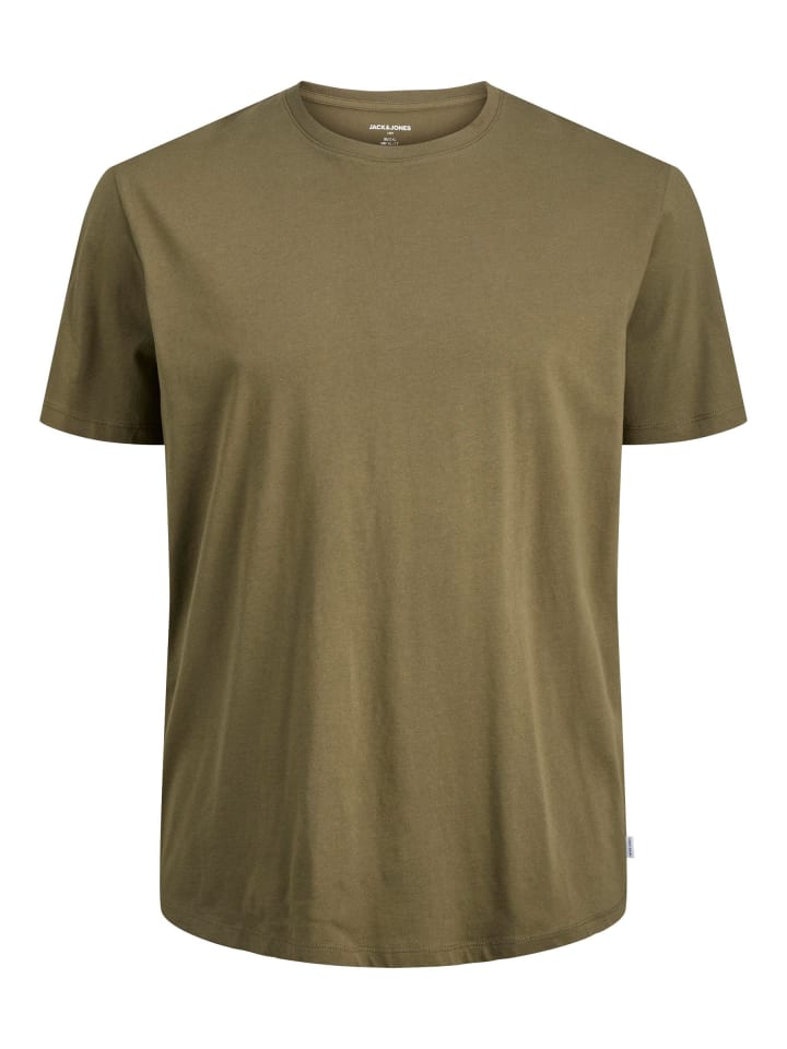 JACK & JONES PLUS T-shirt in Olive Night günstig kaufen