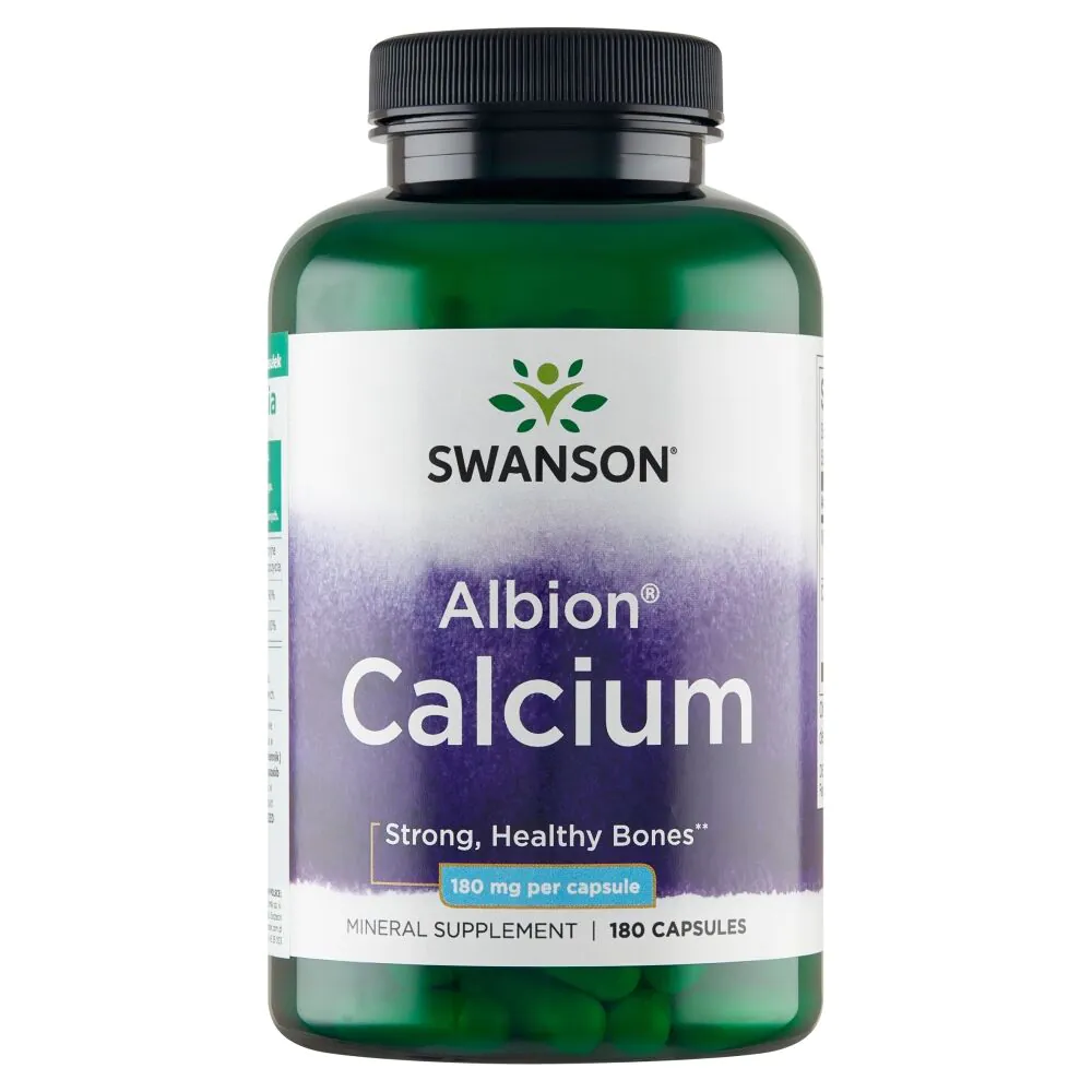 Swanson Albion kalcijum helat kapsule 180 mg
