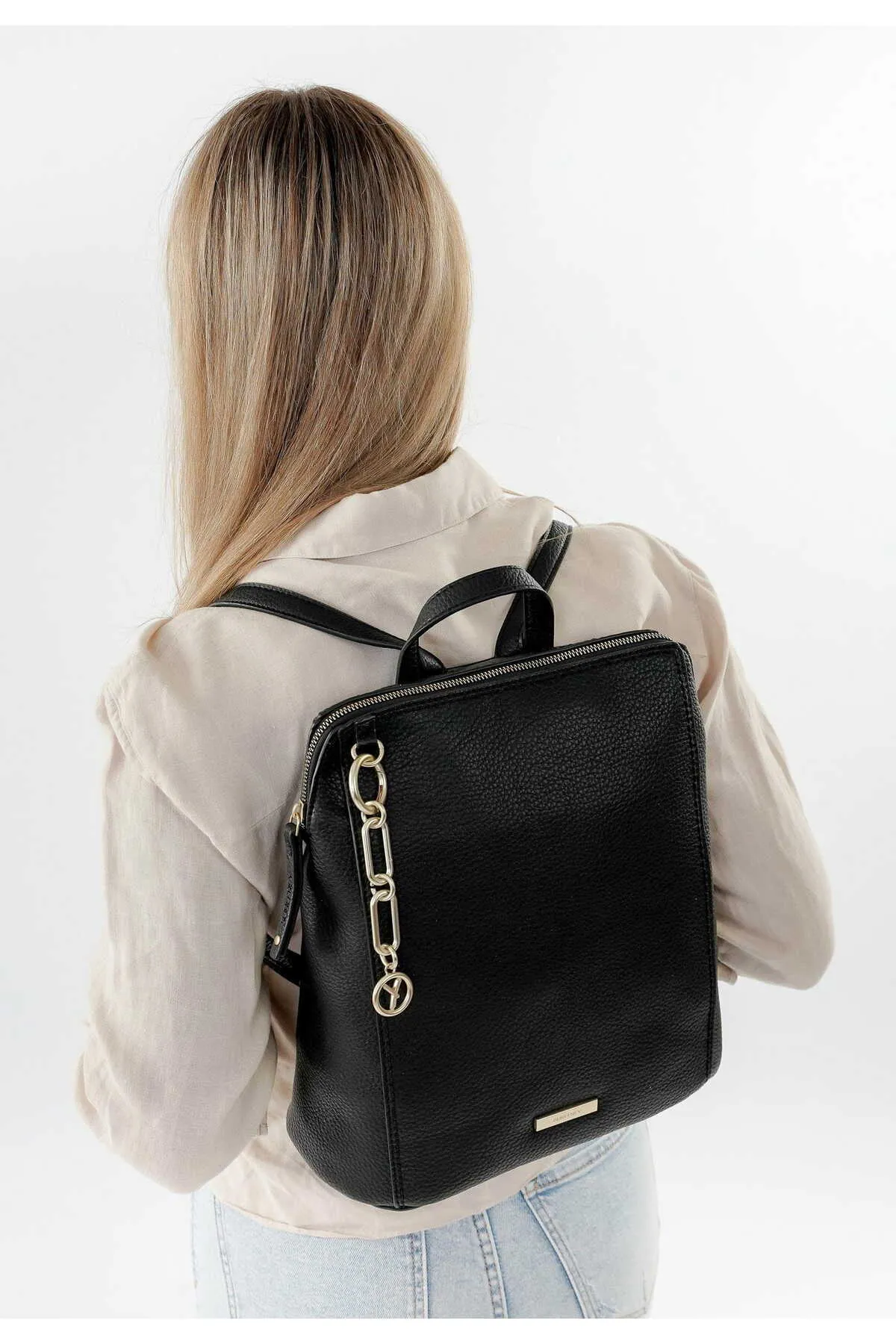 SURI FREY  Rucksack - Schwarz - Unifarben