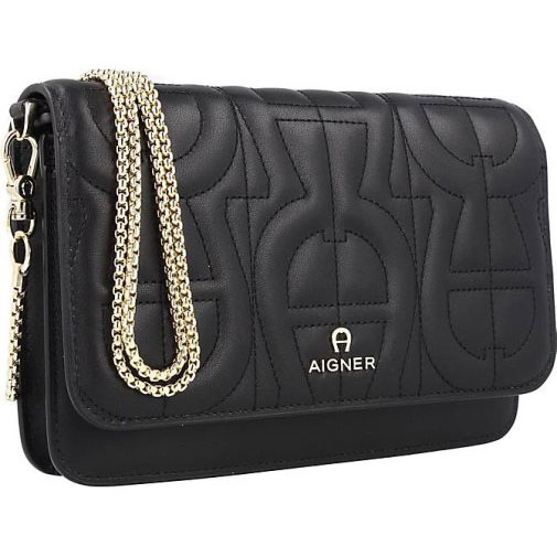 AIGNER Fashion Clutch Tasche Leder 20 cm