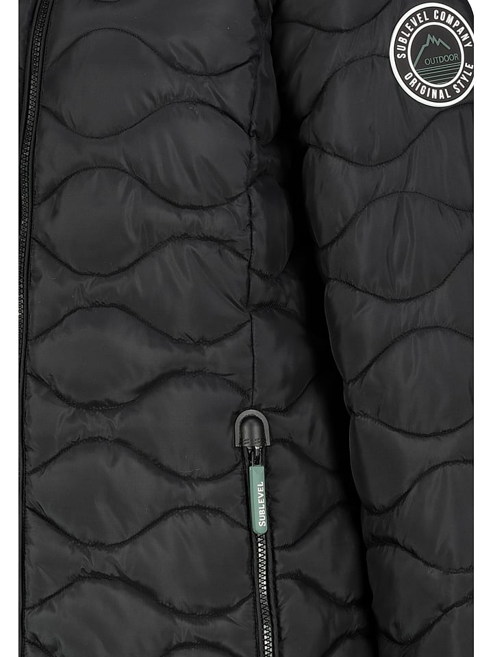 Sublevel Steppmantel in Schwarz günstig kaufen