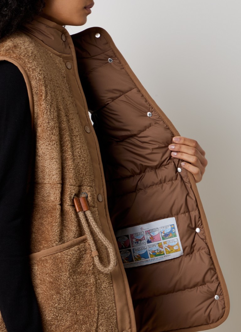 Moncler Quilted Body Warmer with Down Padding and Drawstring