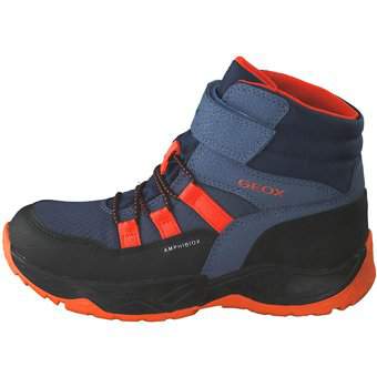 Geox J Sentiero Klett Boots in grau