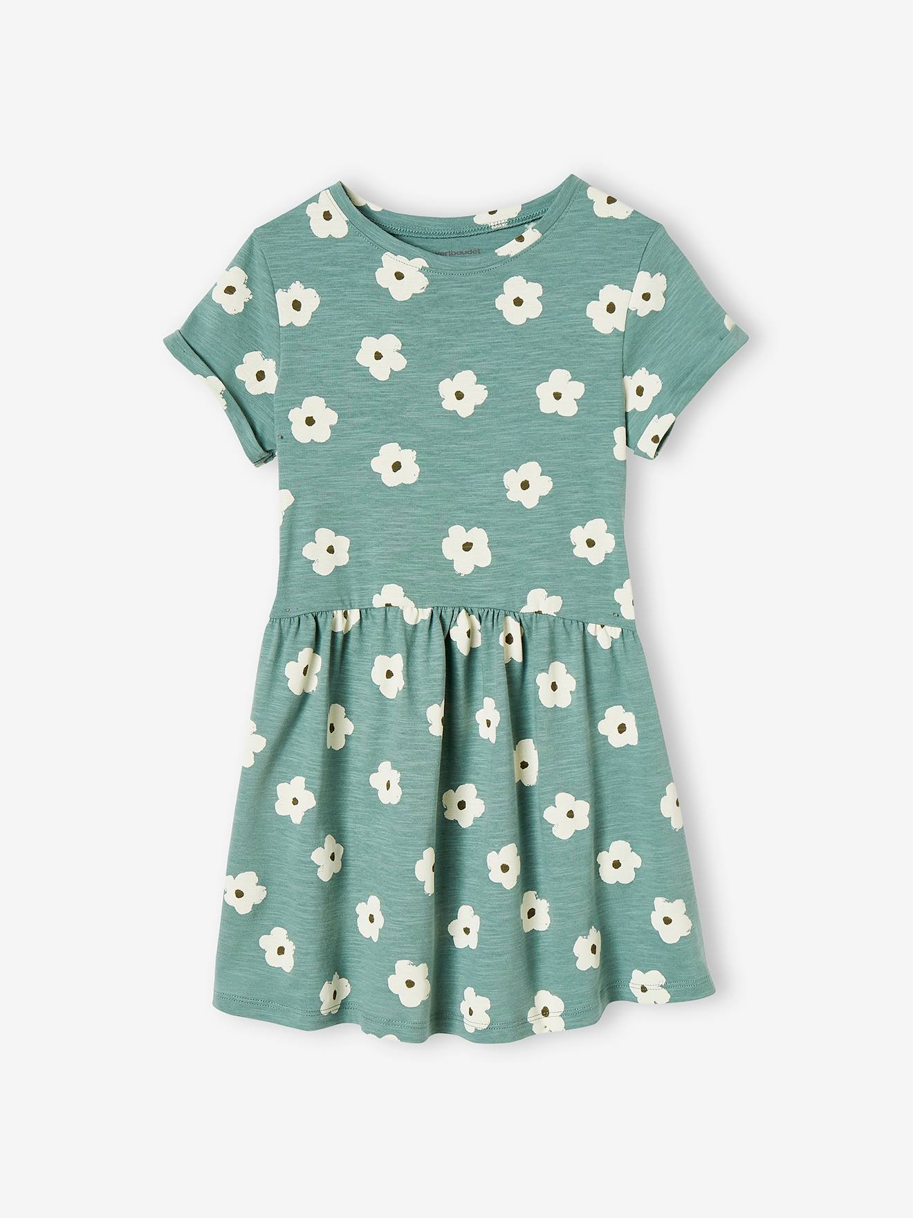 Vertbaudet Mädchen Shirtkleid BASIC Oeko-Tex - hellrosa