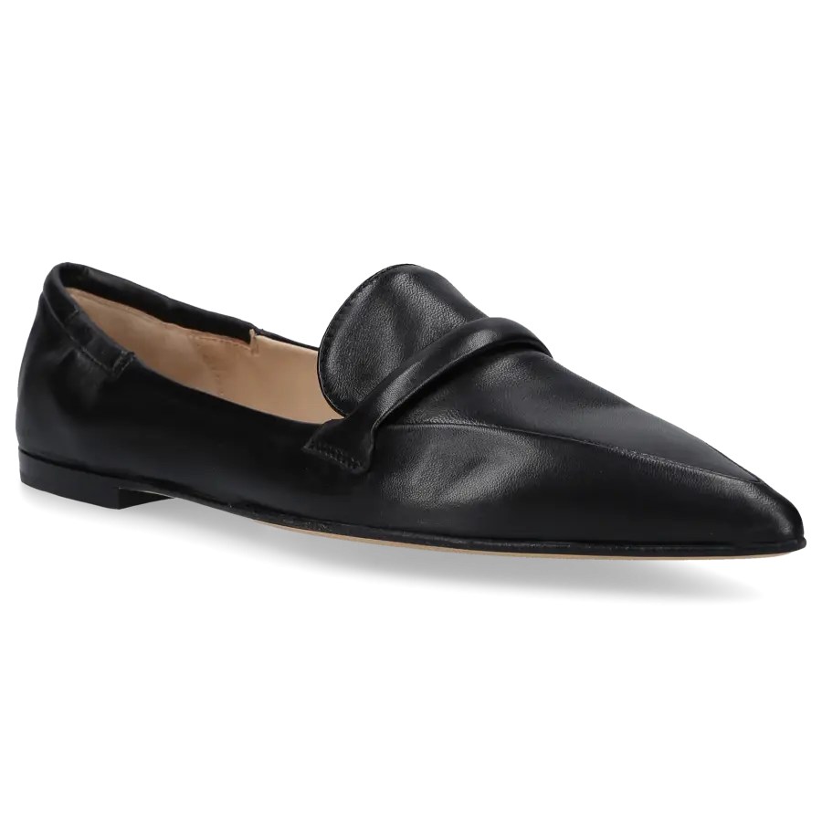 Pomme D`OR - Ballerinas 0730 Nappaleder - schwarz
