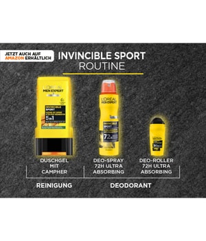 L'Oréal Men Expert Invincible Sport 5-in-1 mit Campher Duschgel-250 ml
