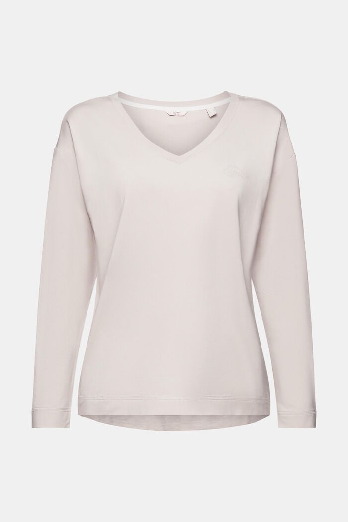 Langärmliges Pyjamaobterteil aus Jersey