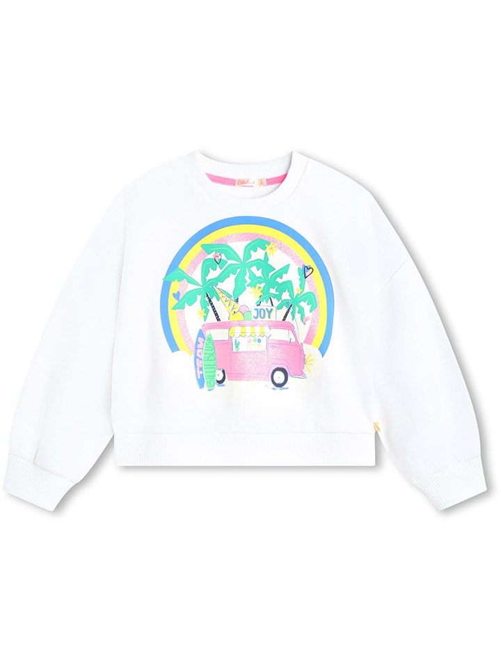 Billieblush Sweatshirt in Weiß günstig kaufen