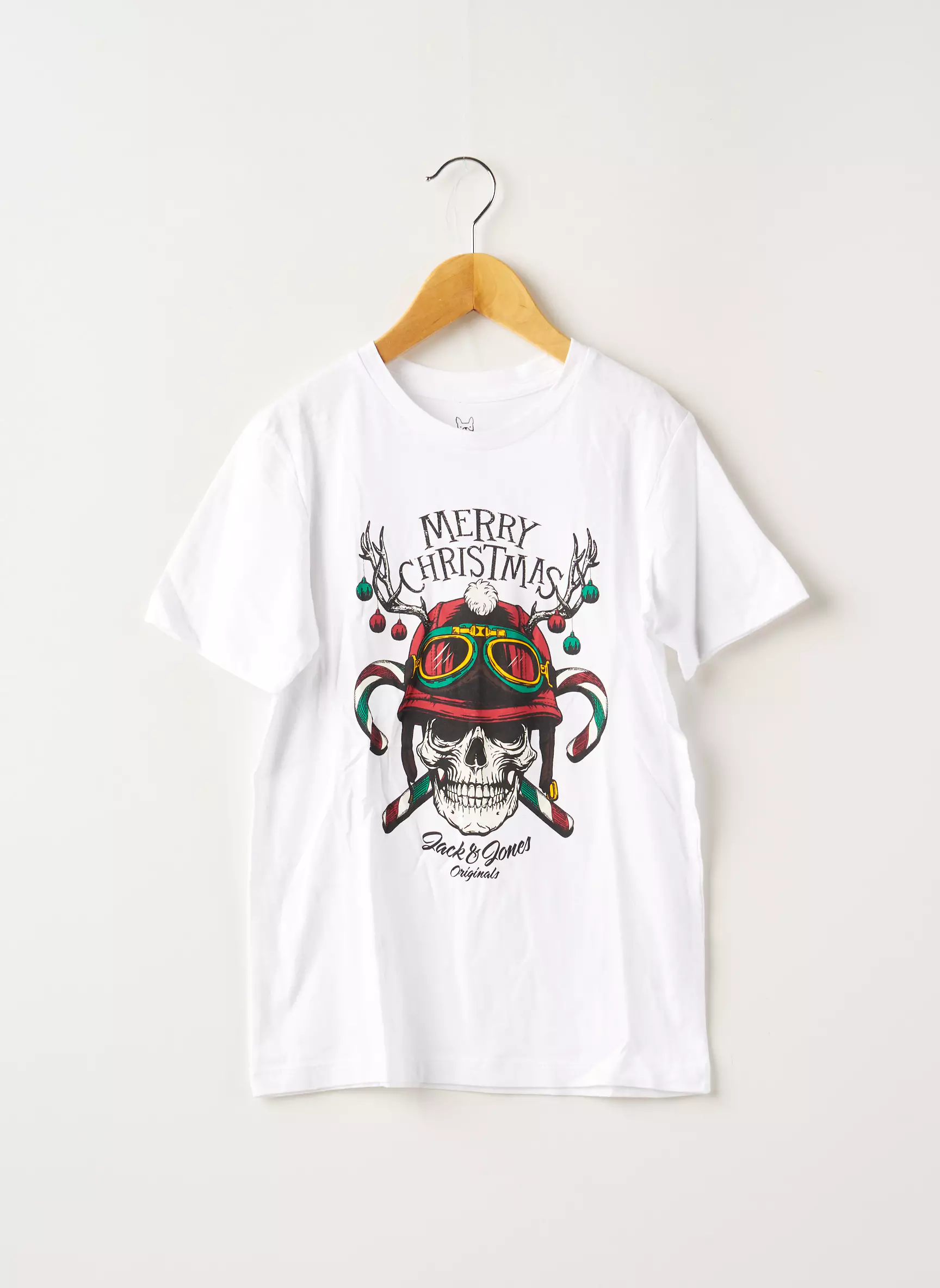 Jack Jones Tshirts Garcon couleur blanc