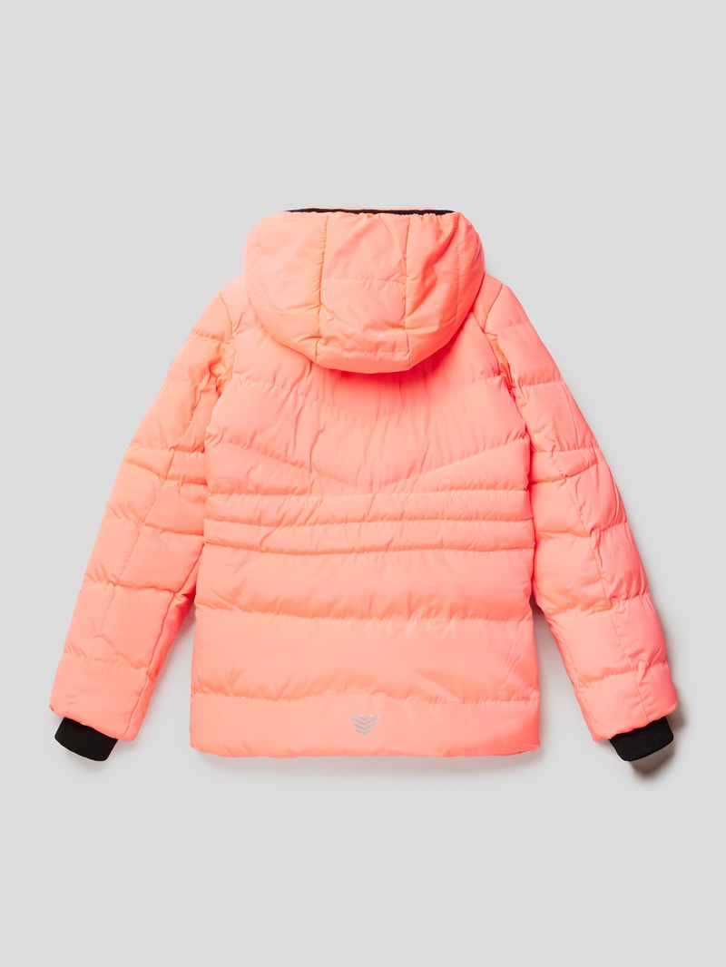 Funktionsjacke mit Label-Detail Modell 'Teagan' in koralle
