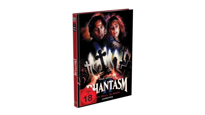 DAS BÖSE 2 – UNRATED FASSUNG - 3-Disc Mediabook Cover A (Blu-ray + DVD + Bonus-DVD) Limited 500 Edition - Uncut