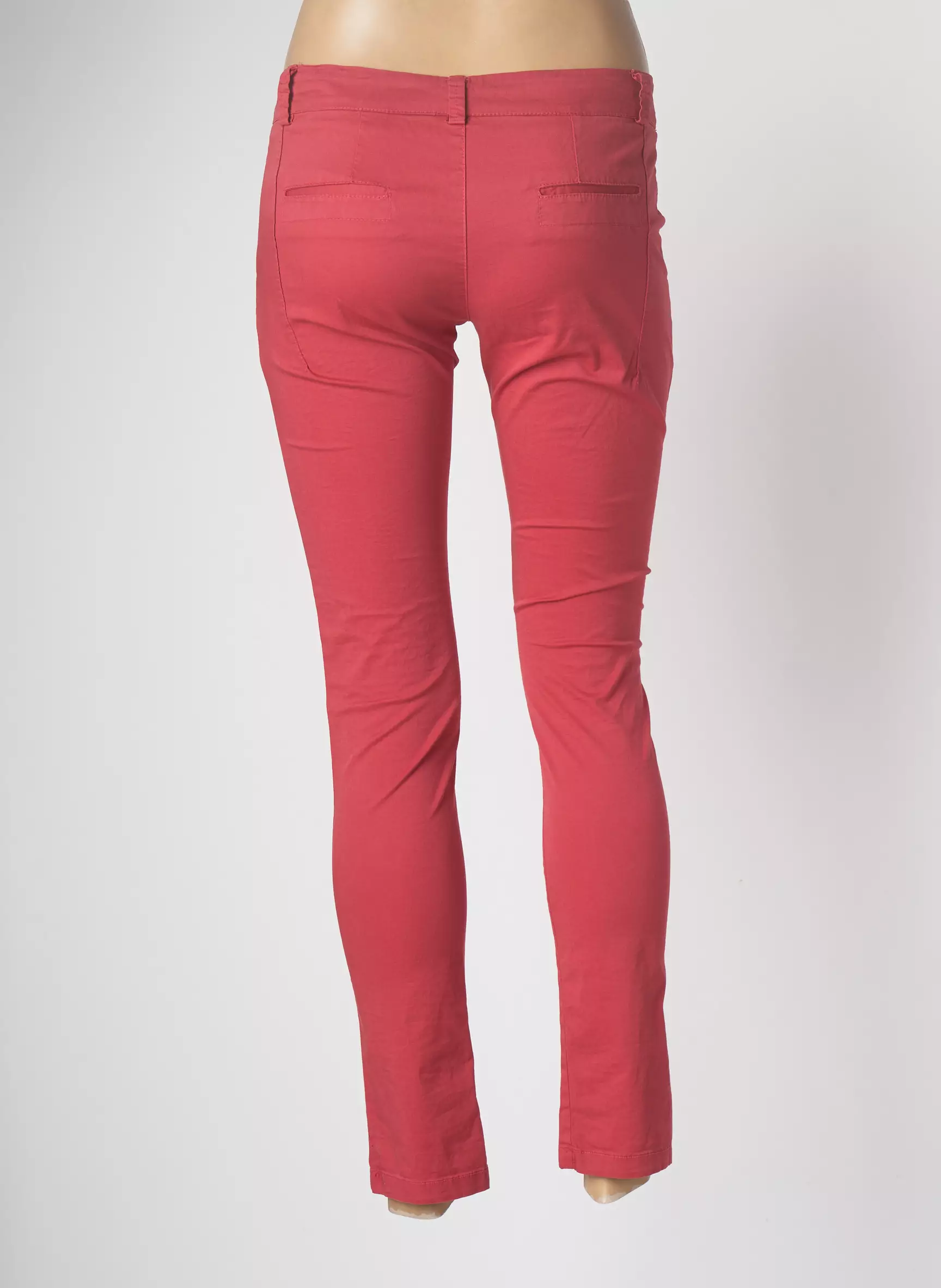 La Fee Maraboutee Pantalons Chino Femme couleur rouge