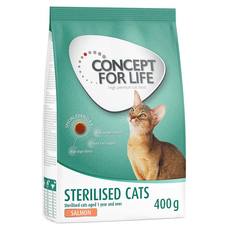 400 g Concept for Life Trockenfutter + 12 x 85 g Nassfutter in Soße zu TOP-Preisen