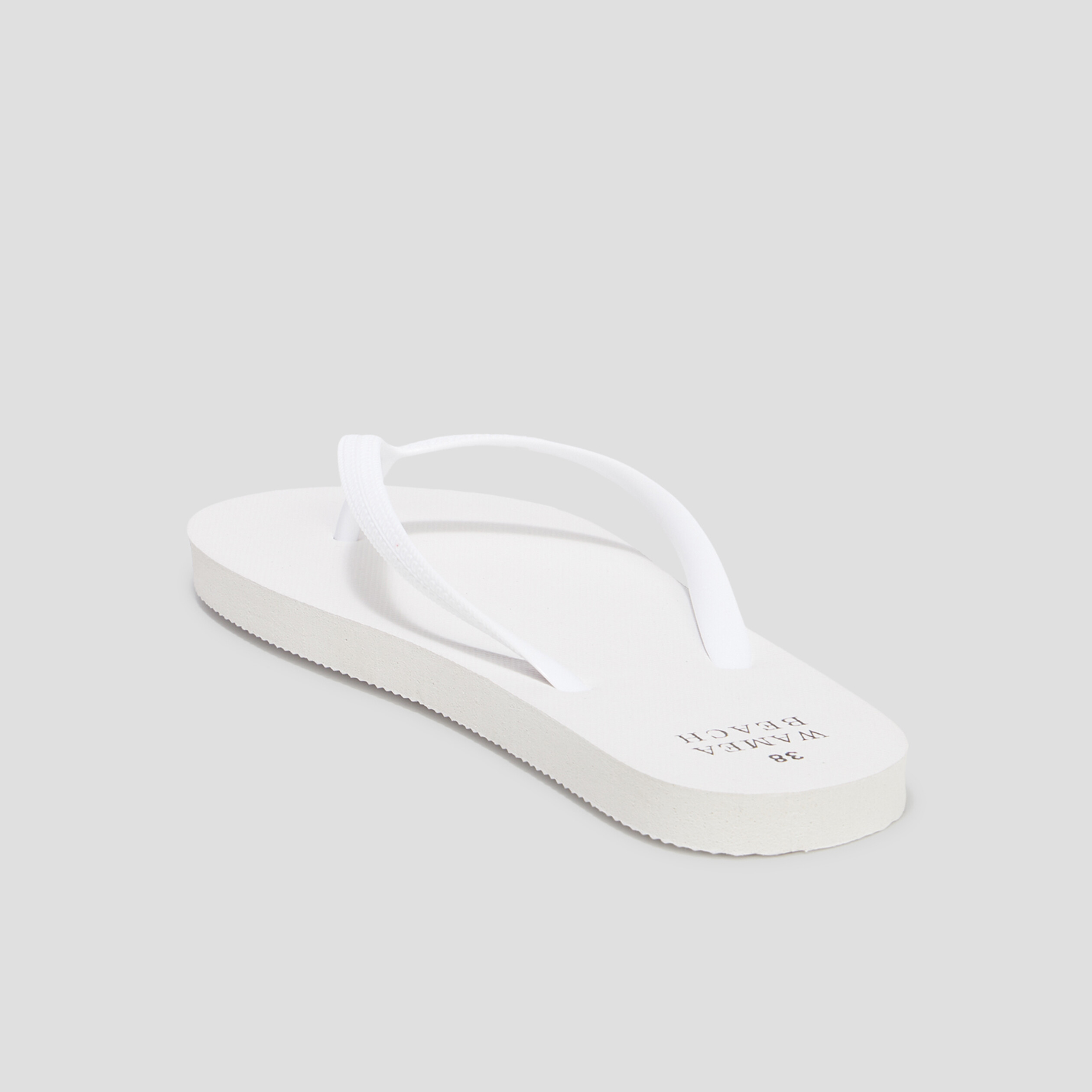 Tongs Wamea Beach blanc femme | La Halle