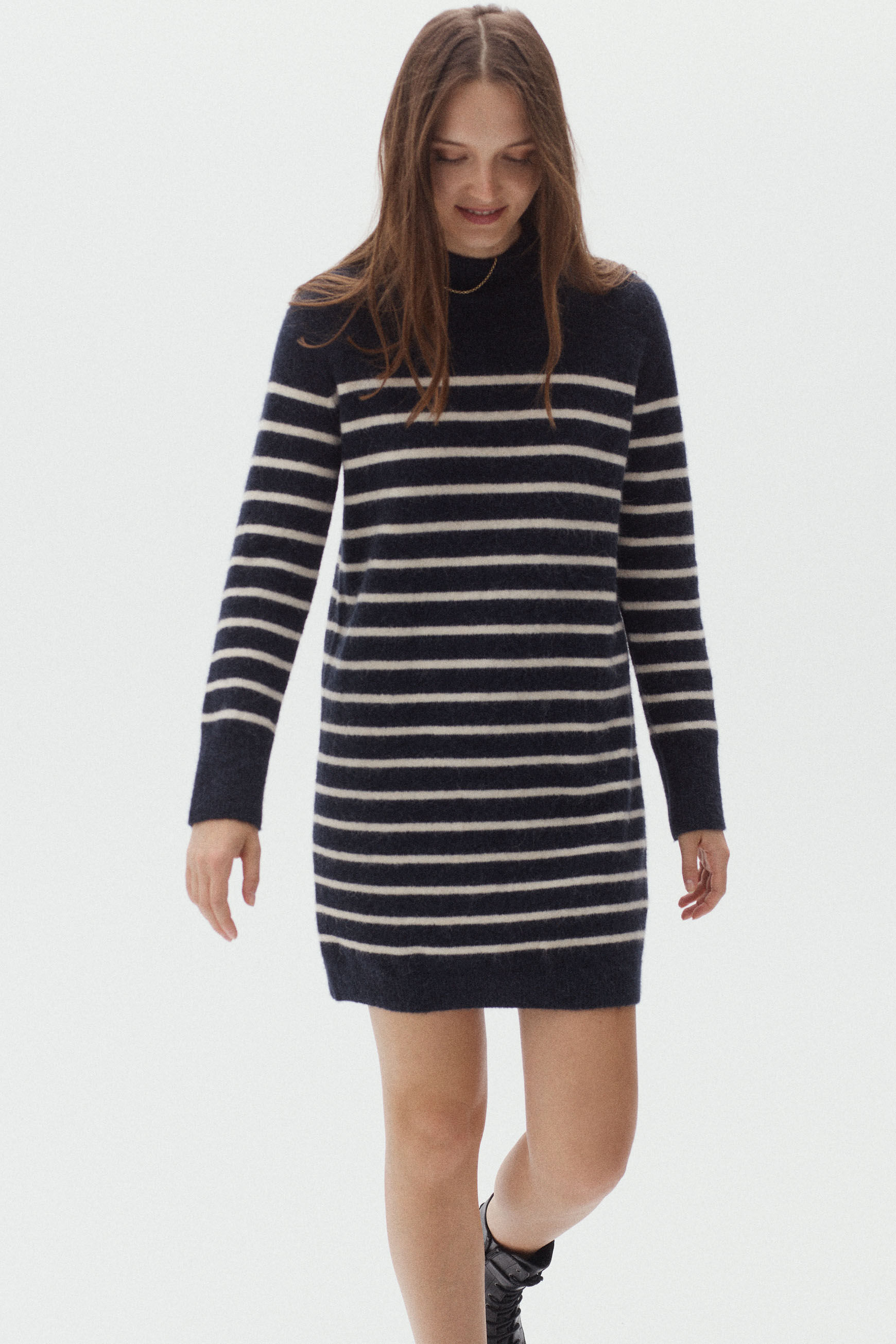 robe lara bleu marine femme