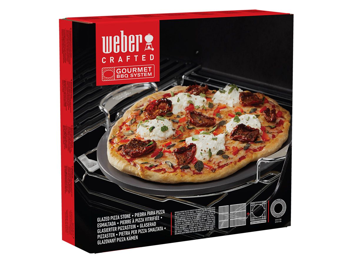 Weber Crafted glasierter Pizzastein