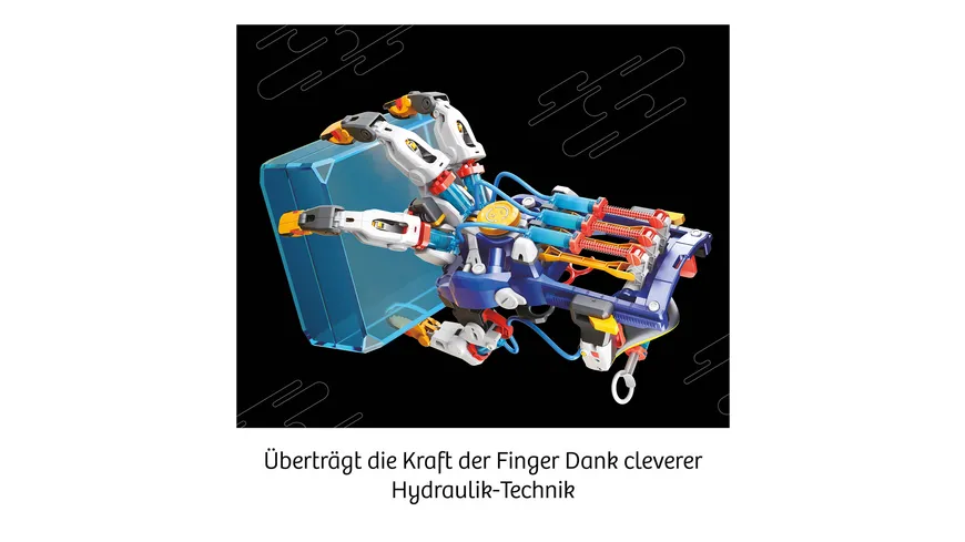 KOSMOS - Experimentierkasten - Cyborg-Hand - Deine XXL-Hydraulik-Hand