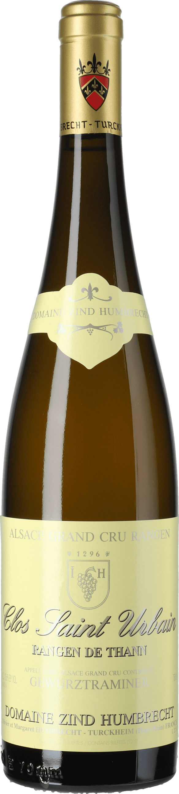 Zind Humbrecht: Gewürztraminer Rangen de Thann Clos Saint Urbain Grand Cru 2018