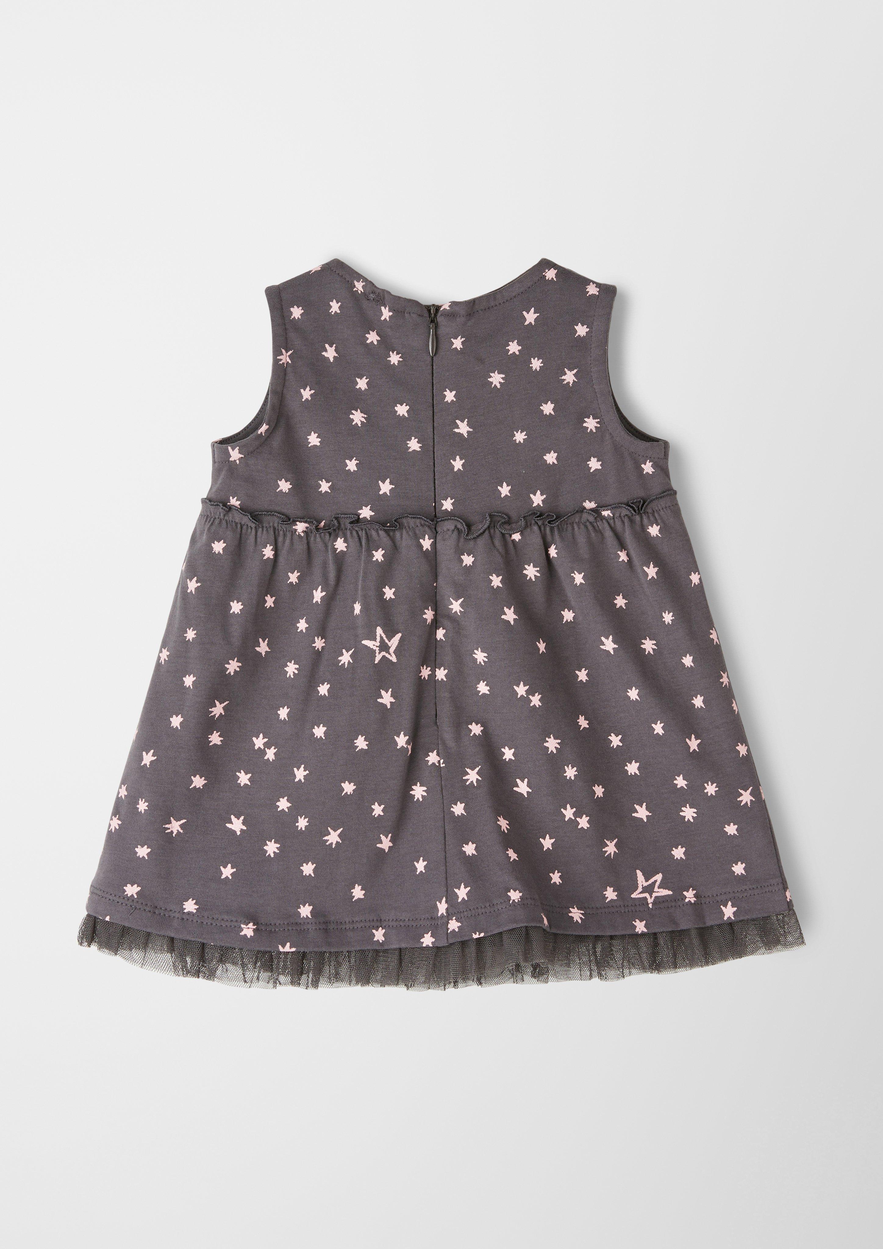 Volantkleid mit Schleifendetail  2123317-96A2
