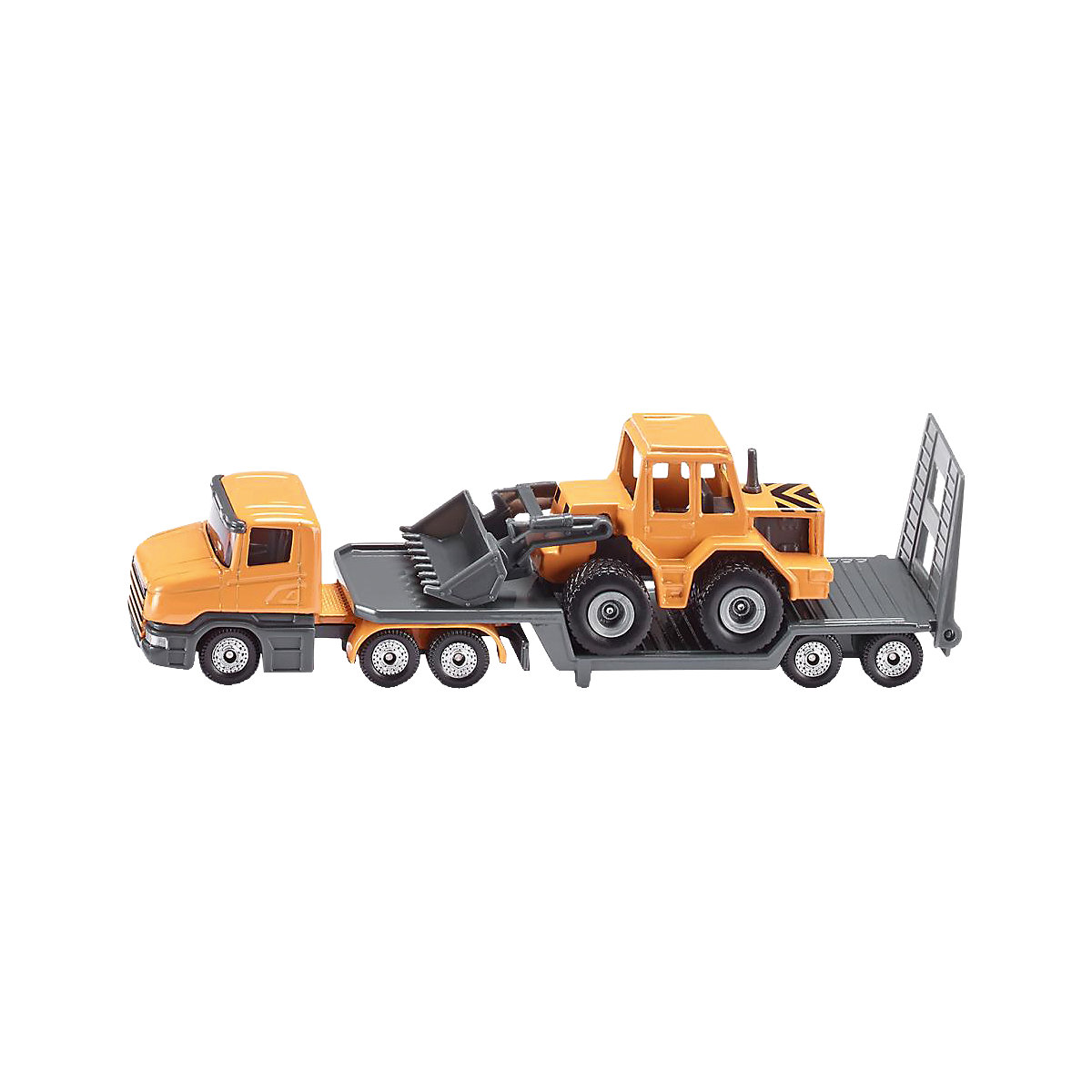 SIKU 1616 Tieflader mit Frontlader
