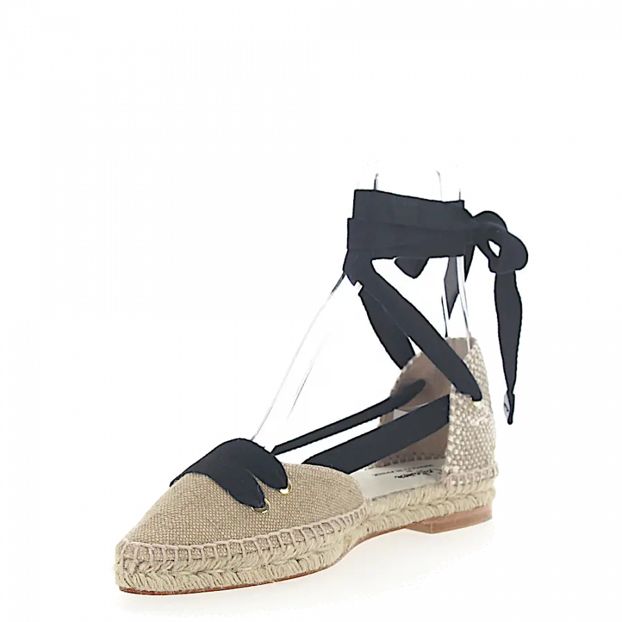 CASTAÑER BY MANOLO BLAHNIK - Espadrilles MANOLO FLAT Textil beige - beige