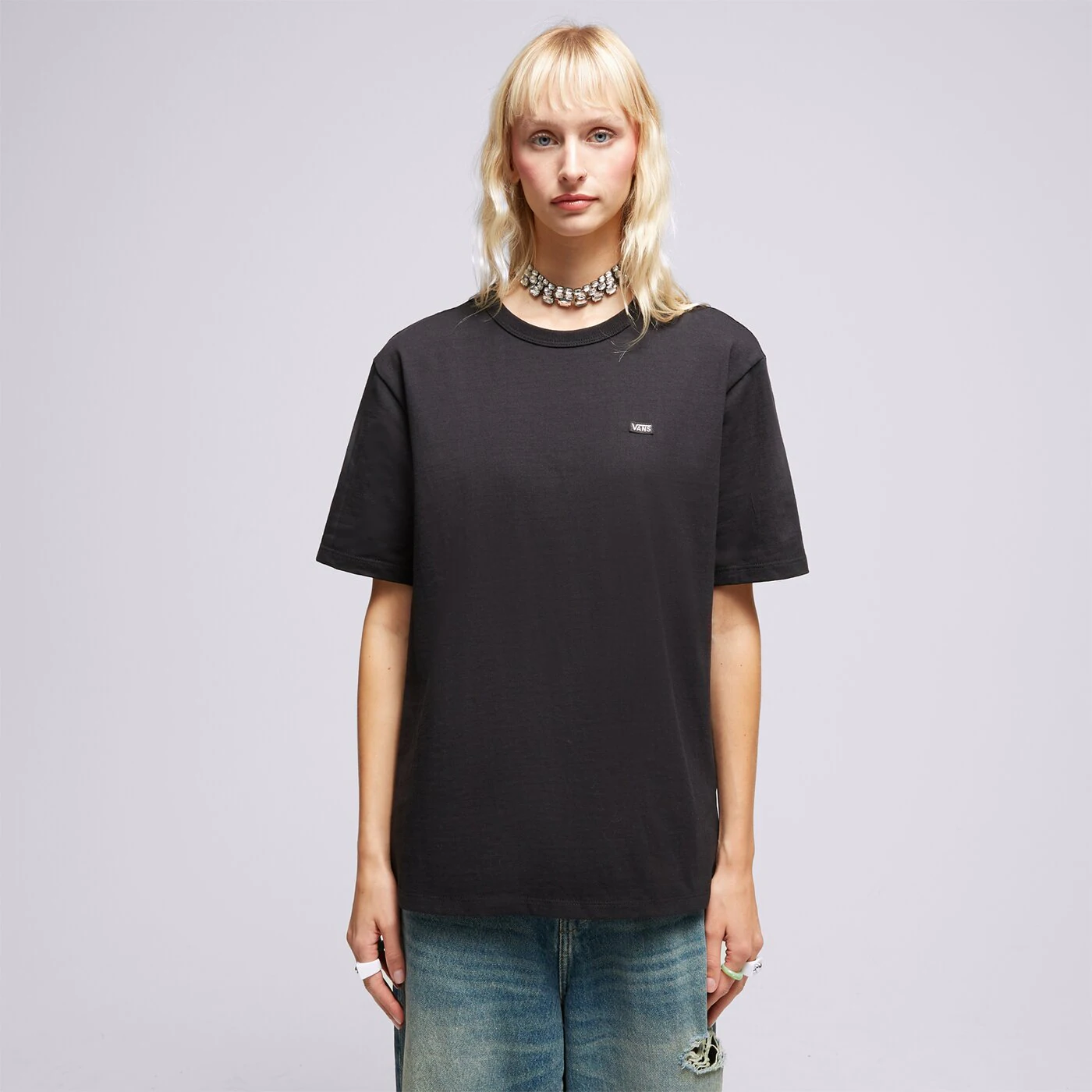 VANS T-SHIRT WM SS OTW Schwarz