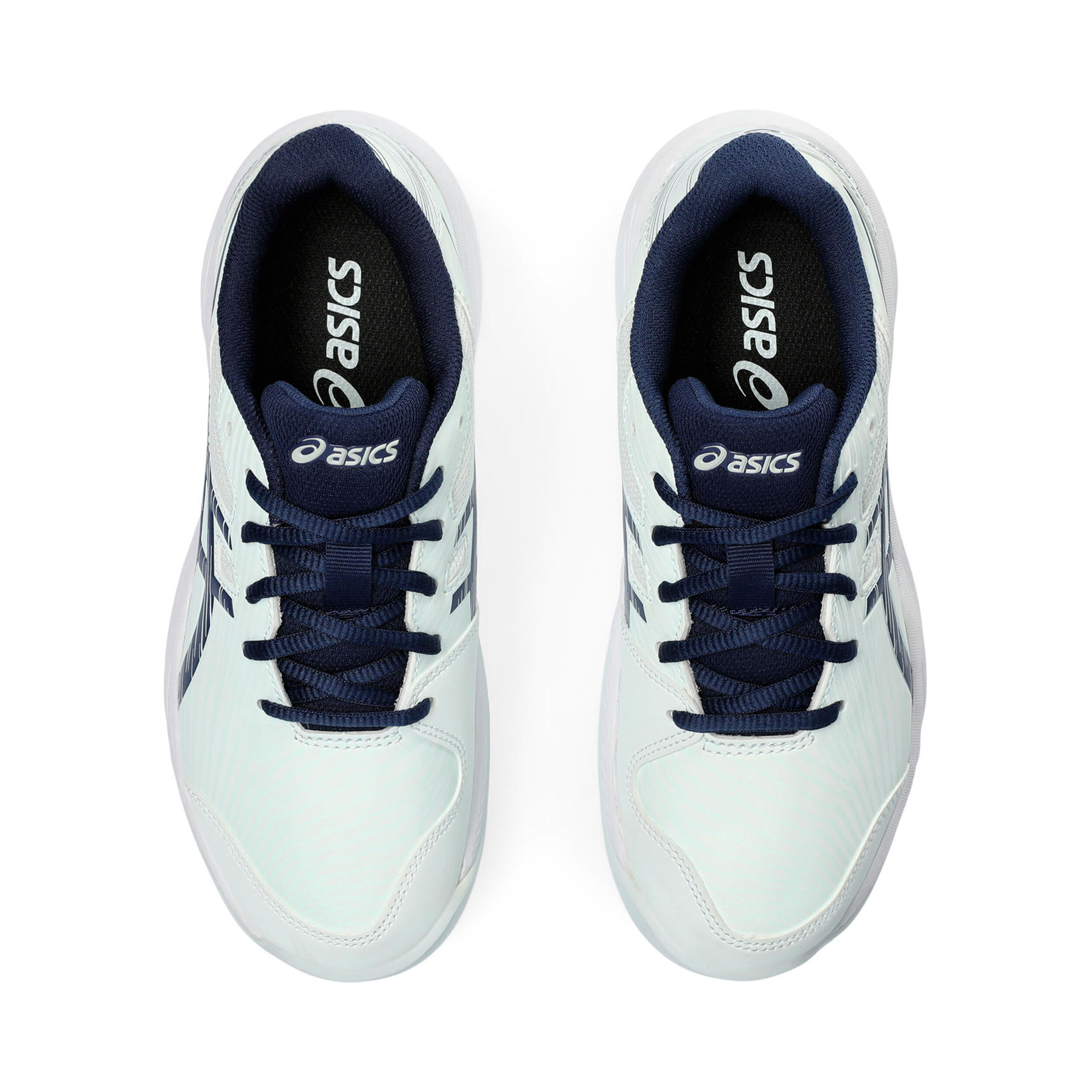 Gel-Game 9 GS Allcourtschuh Kinder - Mint, Dunkelblau