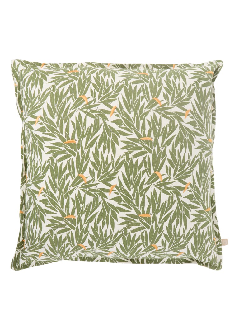 Coussin décoratif Palais Yoko en coton biologique 65 x 65 cm