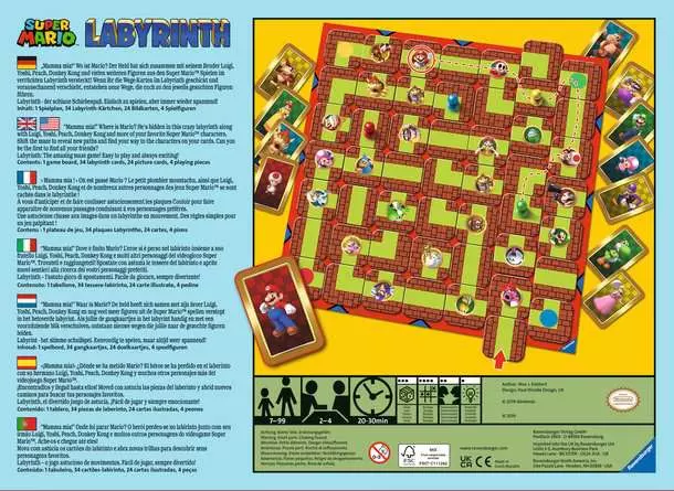 Super Mario™ Labyrinth - Spiel ab 7 Jahren