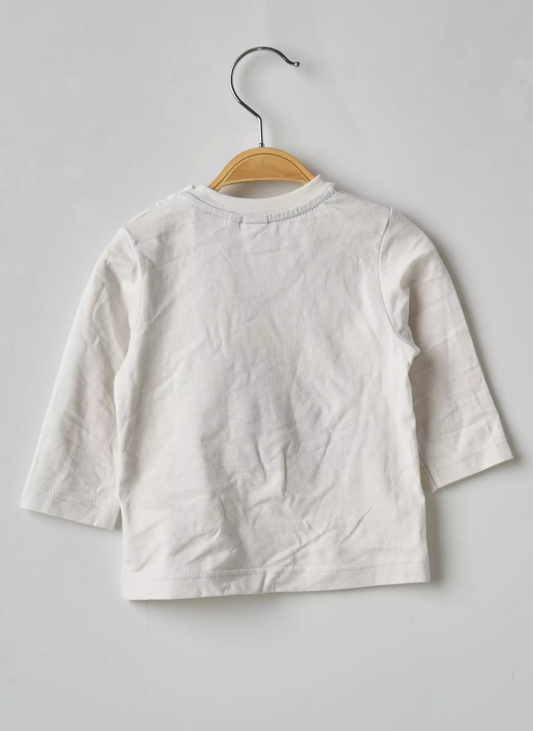 3 Pommes Tshirts Garcon couleur blanc