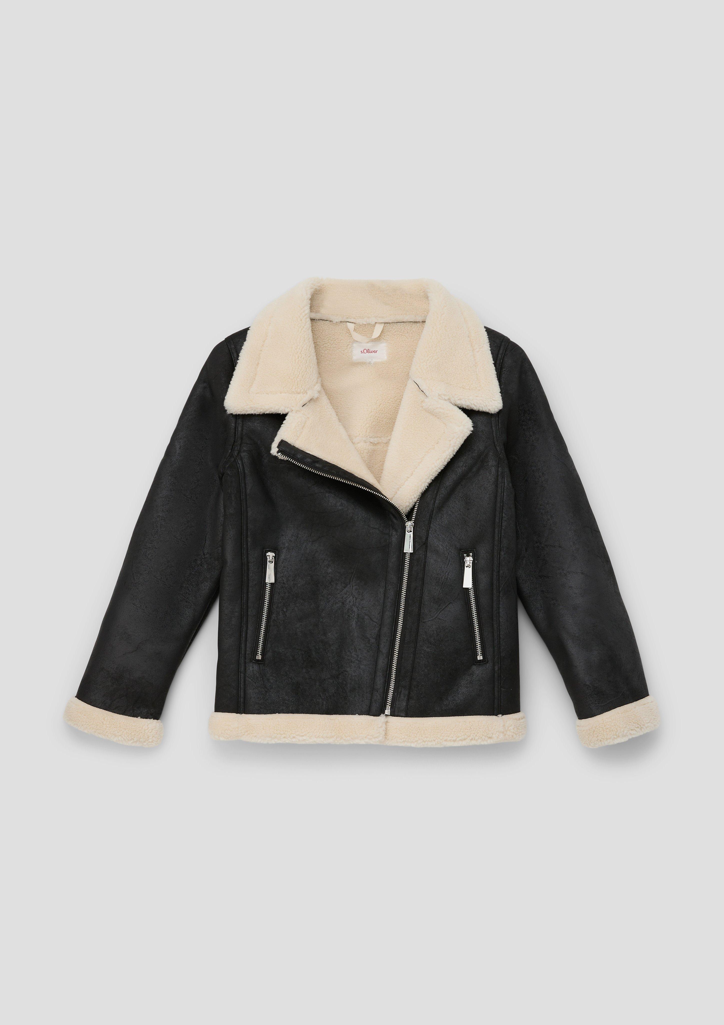 Jacke aus Lederimitat  2137203-9999