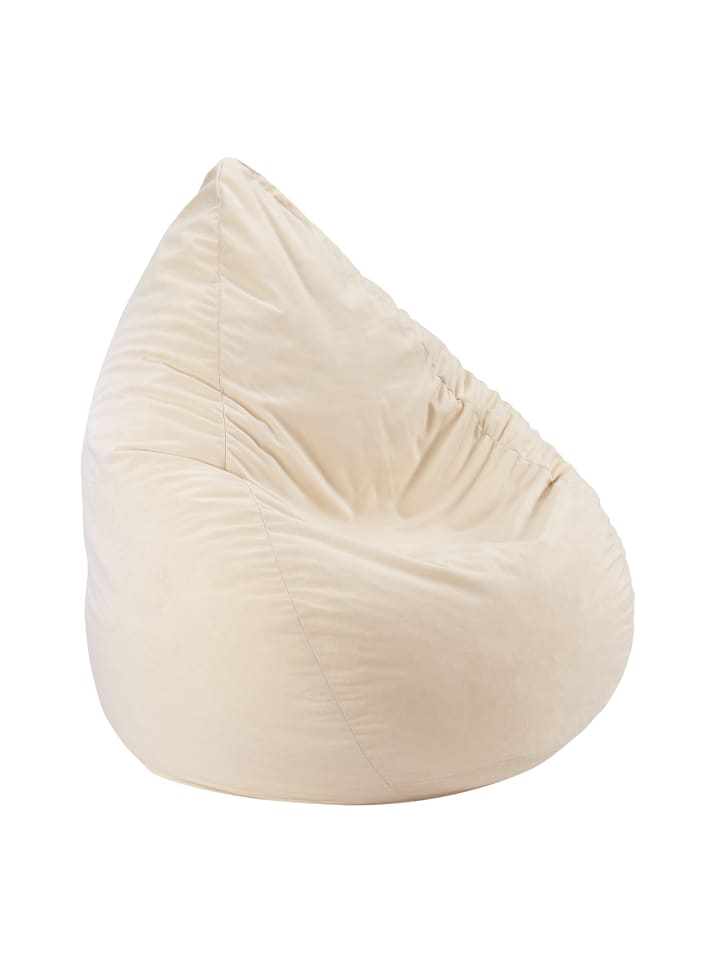 Linke Licardo Gemütliches großes Sitzkissen Chillkissen Sitzsack in beige günstig kaufen onesize