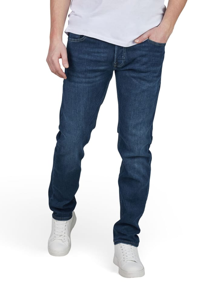 Jack & Jones Jeans JJIGLENN slim in Blau günstig kaufen