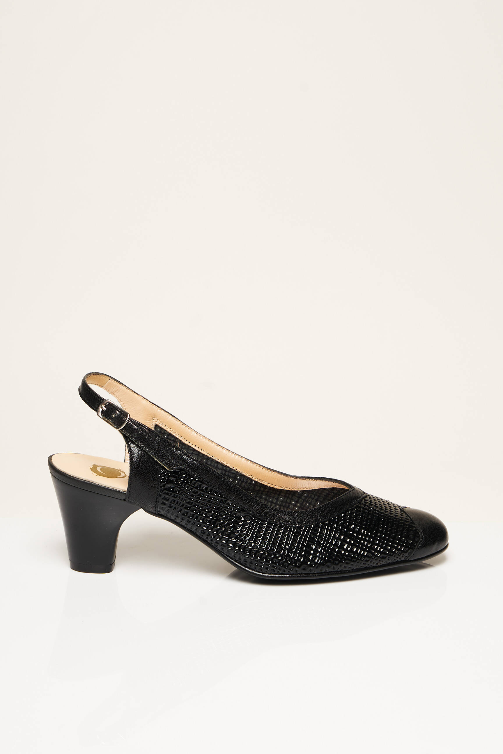 Ombelle Sandales Nu Pieds Femme couleur noir