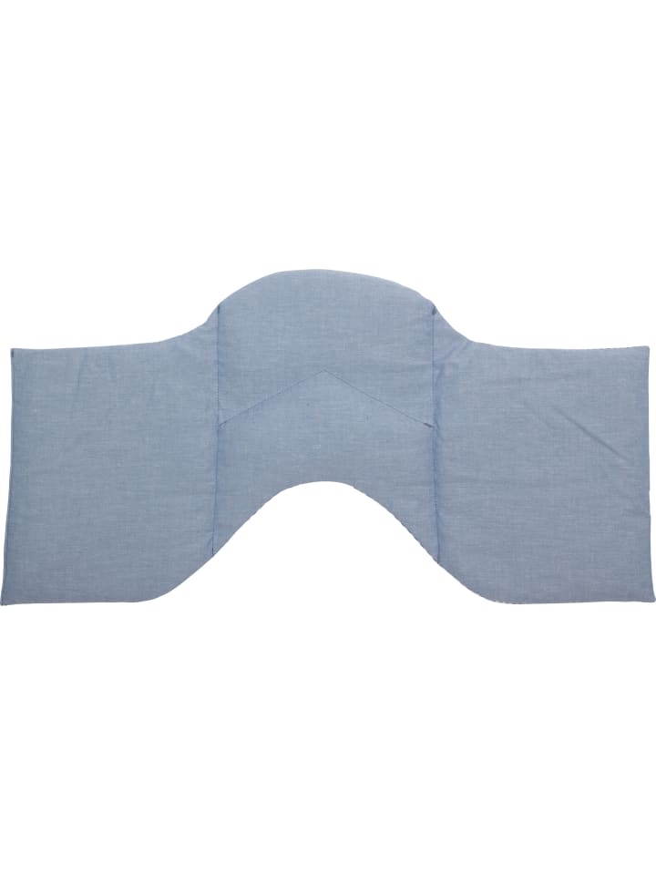 Herbalind 4-Kammer-Schulterkissen in blau/weiß günstig kaufen onesize