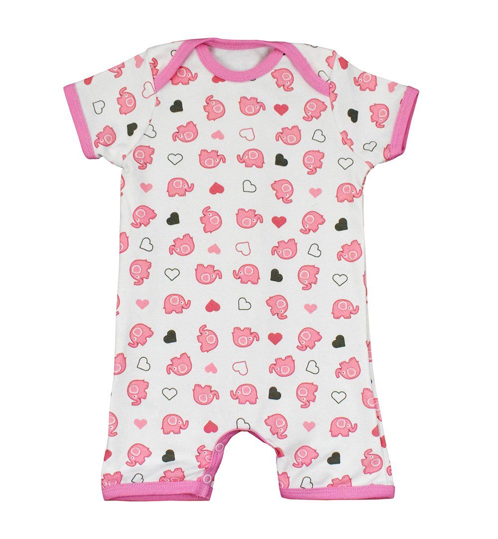 Schlummersack Strampler Baby-Strampler kurzarm 2er-Pack OEKO-TEX zertifiziert
