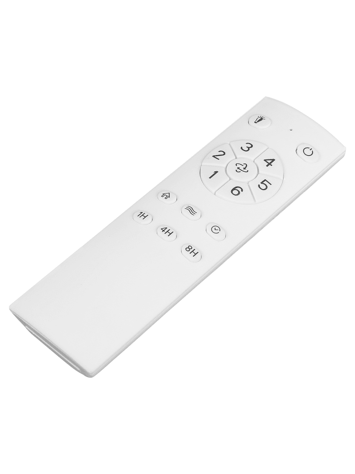 Beliani Deckenventilator mit Licht HOBBLE in Grau/Heller Holzfarbton günstig kaufen onesize