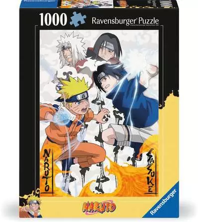 Puzzle 1000 Teile - Naruto vs. Sasuke