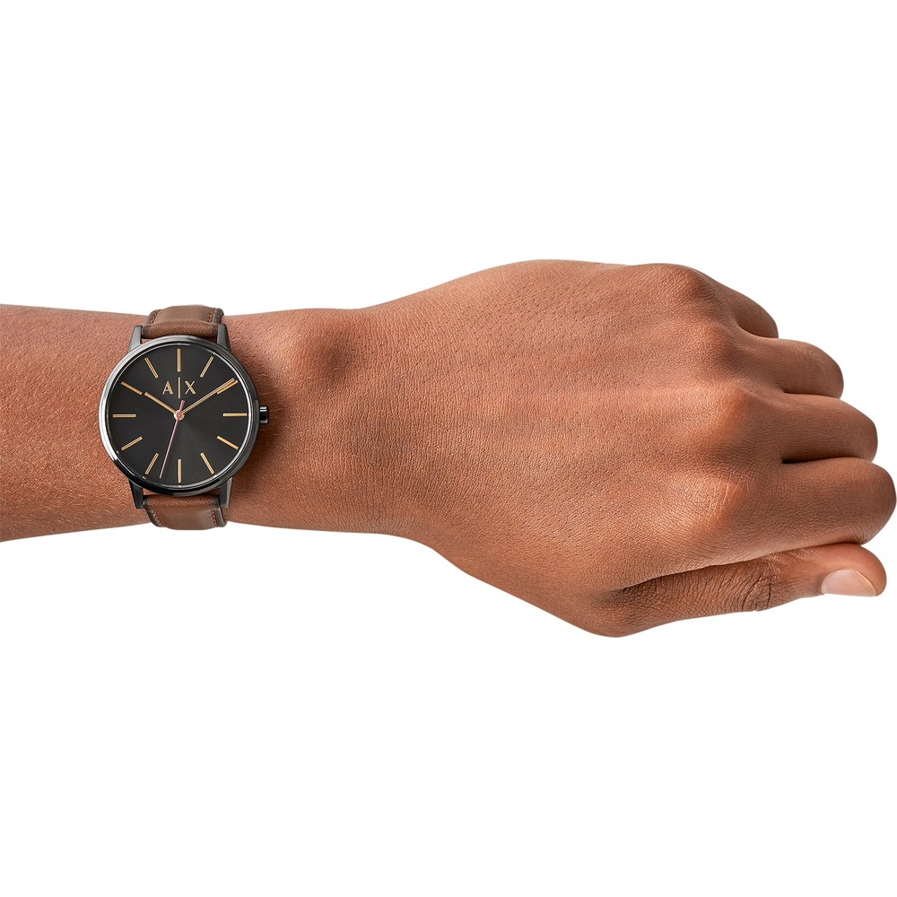 Armani Exchange Montre pour hommes Acier inoxydable Montre