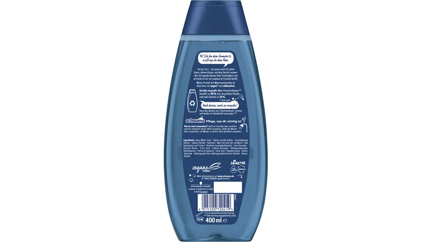 Schauma Shampoo 3in1 Meeresfrische 400 ml