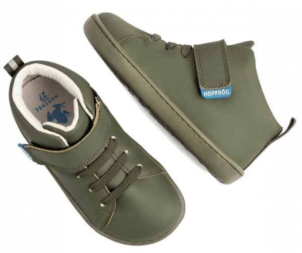 HopFrög ~ Smart Walker HighCut Sneaker Vegan ~ Khaki
