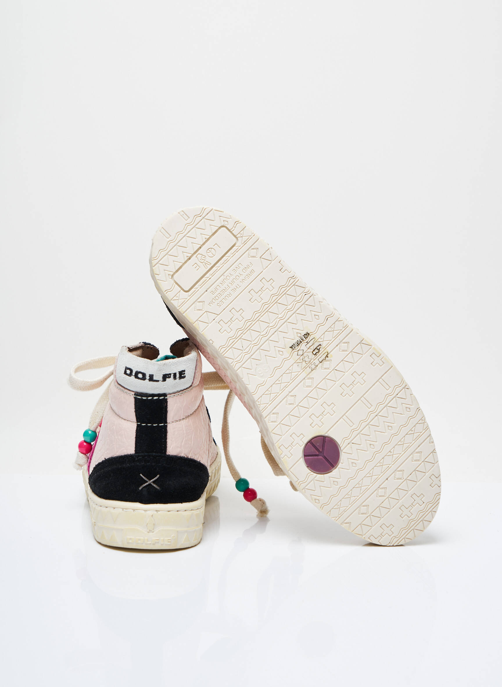 Dolfie Baskets Femme couleur rose