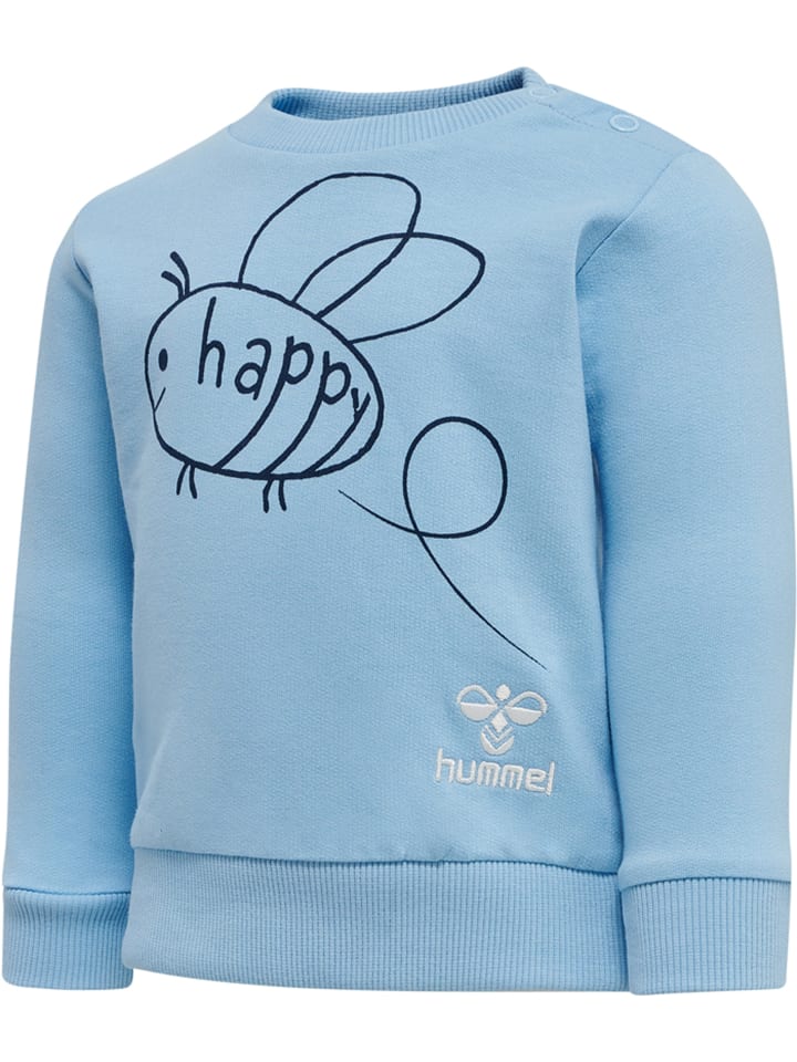 Hummel Hummel Druckknopf Sweatshirt Hmlfree Jungen in AIRY BLUE günstig kaufen 56