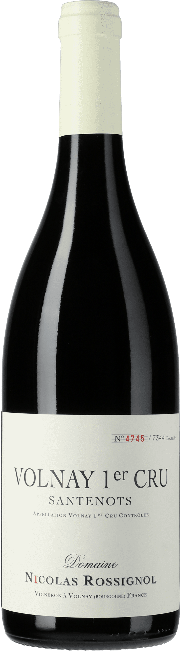 Domaine Nicolas Rossignol: Volnay Premier Cru Santenots 2015