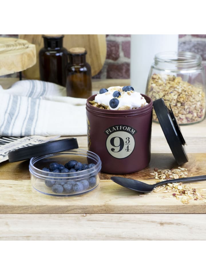 Geda Labels Food to go Becher  HP Hogwarts Express in Braun - 500ml günstig kaufen onesize